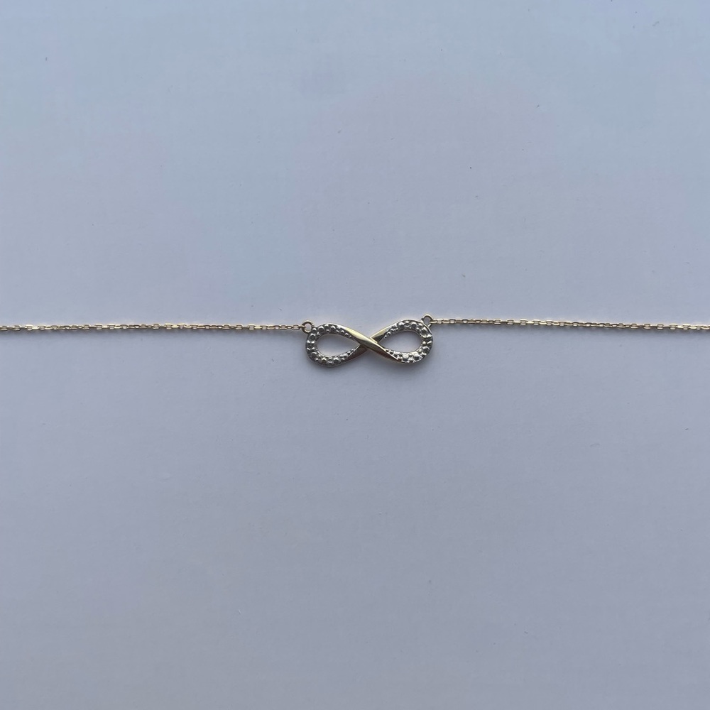 Elegant Silver Infinity Bracelet